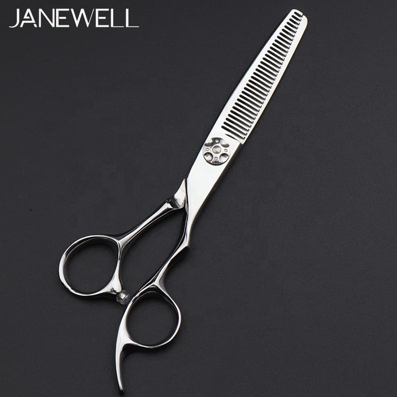 Professional Japanese 440C 30t thinning shears for 6.03 inch for barbers and salon hairdressing. - thumbnail 2