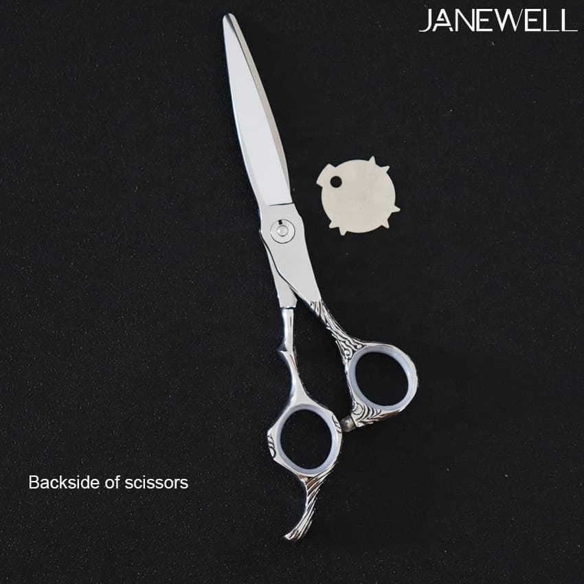 Professional Japanese VG10 5.75" cutting shears for 5.75 inch for barbers and salon hairdressing. - thumbnail 3