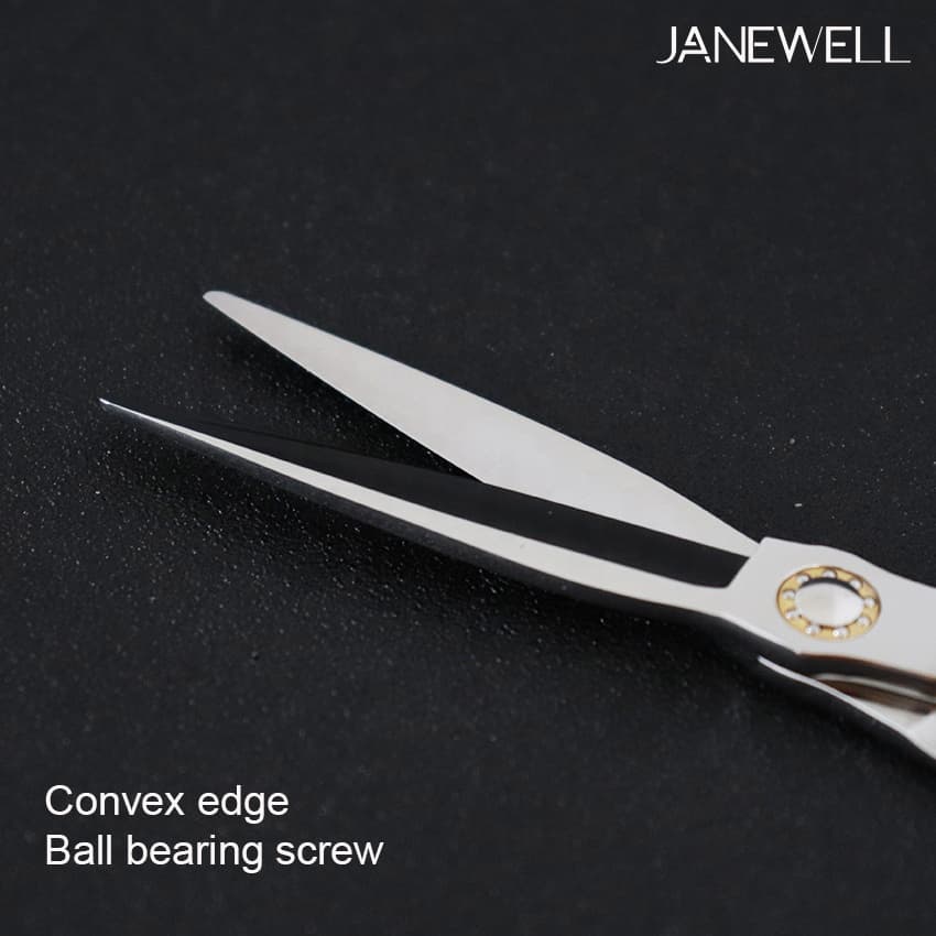 Professional Japanese VG10 5.75" cutting shears for 5.75 inch for barbers and salon hairdressing. - thumbnail 4