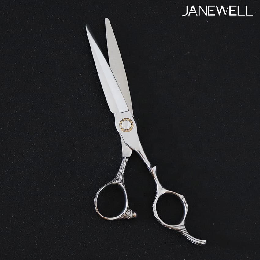 Professional Japanese VG10 6.25" barber shears for 6.25 inch for barbers and salon hairdressing. - thumbnail 3