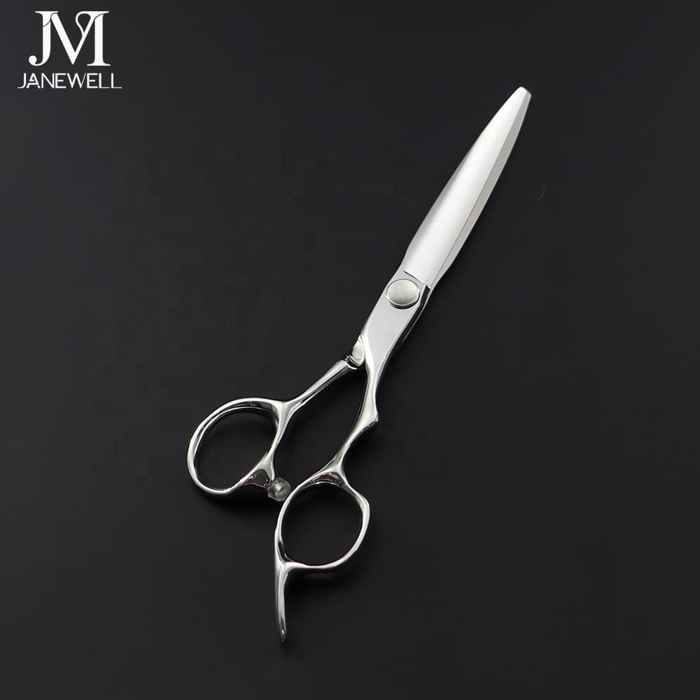 Professional Japanese VG10 Silver 6.3" barber shears with hair scissors, 6.3 inch for barbers and salon hairdressing. - thumbnail 5