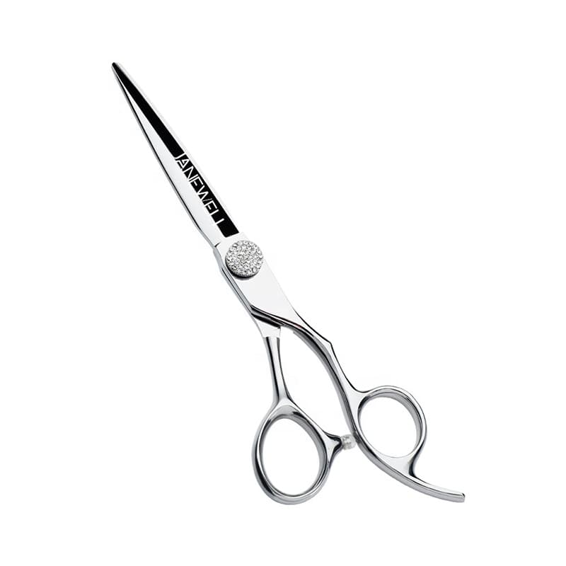 Professional Japanese 440C Silver barber shears for 6 inch for barbers and salon hairdressing. - thumbnail 1