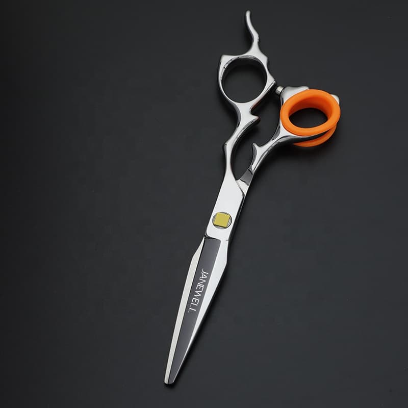Professional Japanese 440C cutting shears for 6 inch for barbers and salon hairdressing. - thumbnail 1
