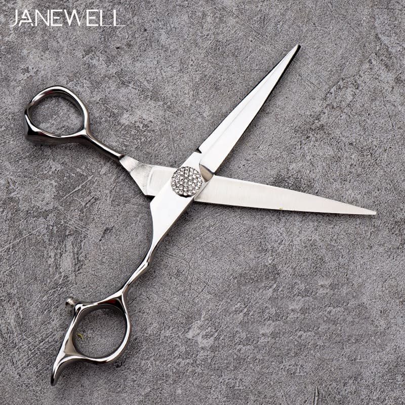 Professional Japanese 440C cutting shears set for 6 inch for barbers and salon hairdressing. - thumbnail 3