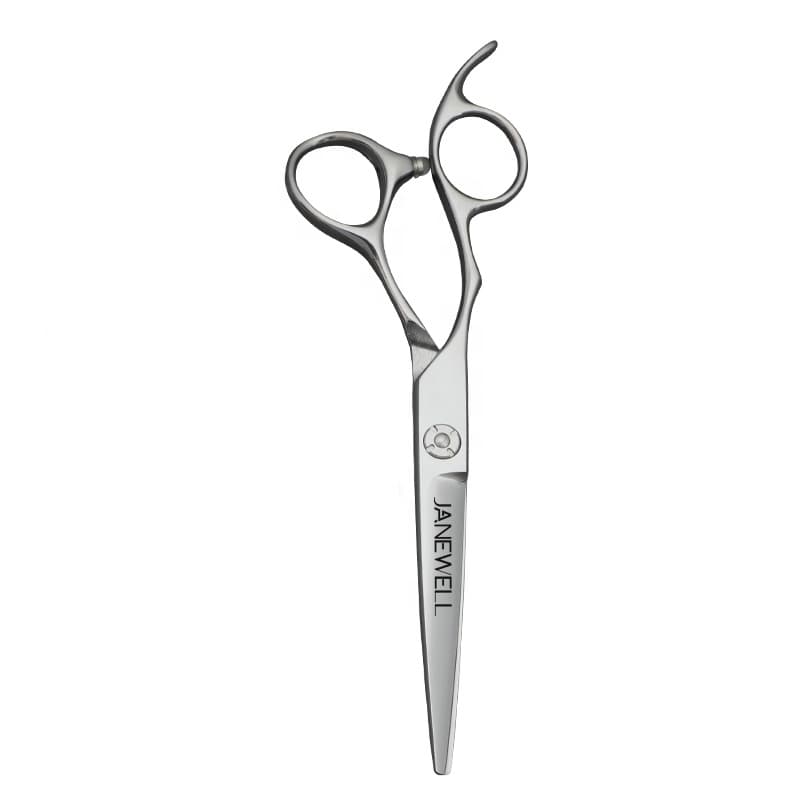 Professional Japanese 440C Silver&Green fine cutting shears with hair scissors, 6 inch for barbers and salon hairdressing. - thumbnail 6