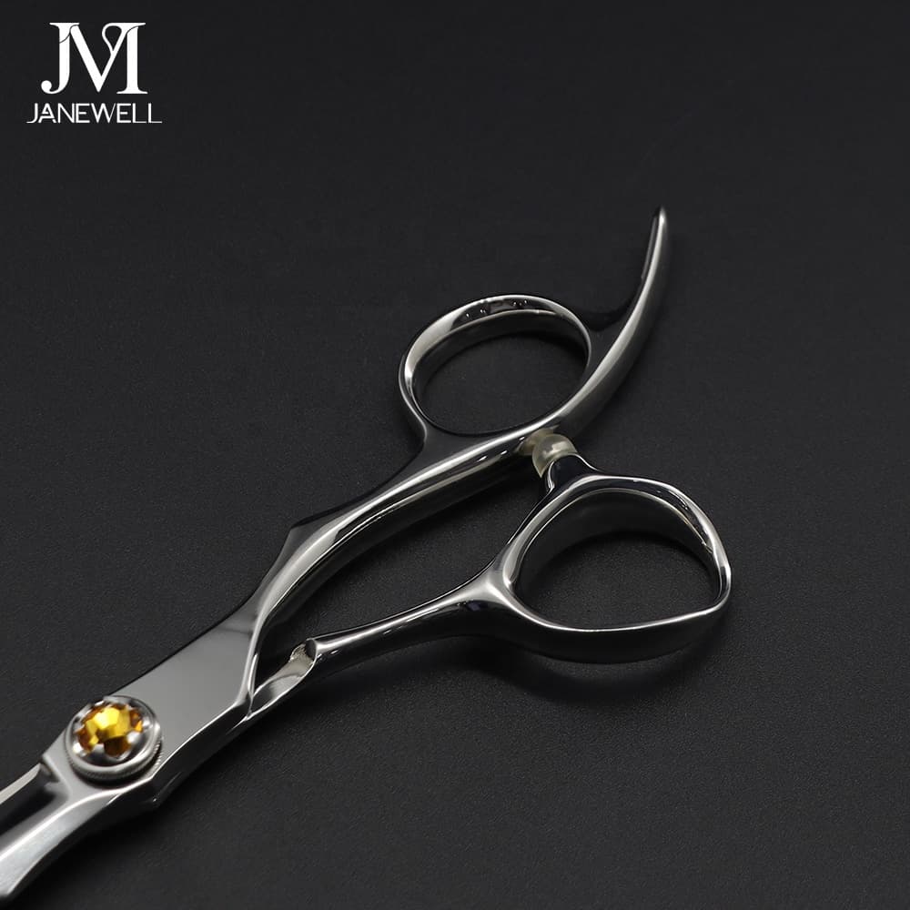 Professional Japanese 440C hair cutting shears with Barber, hair dressing, Durability, professional hairdressing scissors, 6 inch for barbers and salon hairdressing. - thumbnail 4