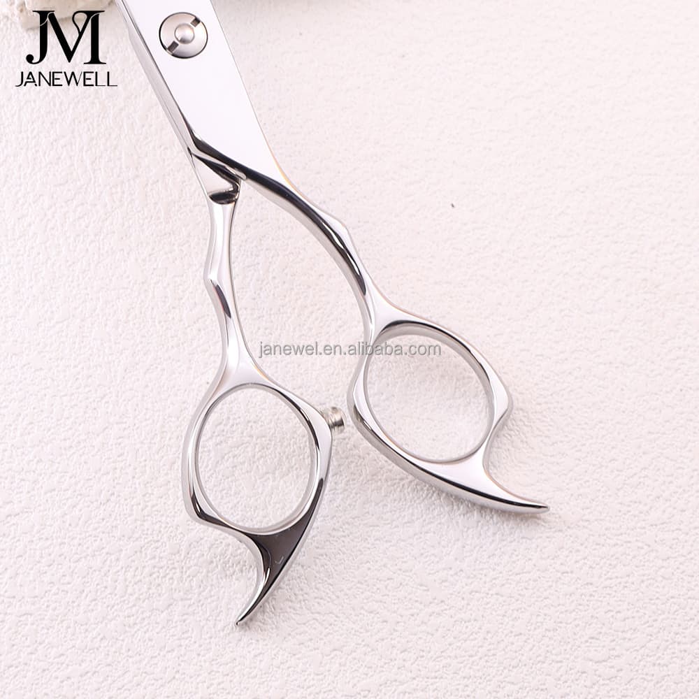 Professional Japanese 440C Silver thinning shears with hair scissors, 6 inch for barbers and salon hairdressing. - thumbnail 4
