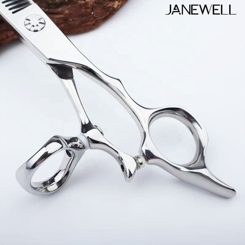 Professional Japanese VG10 vg10 thinning shears for 6 inch for barbers and salon hairdressing. - thumbnail 5