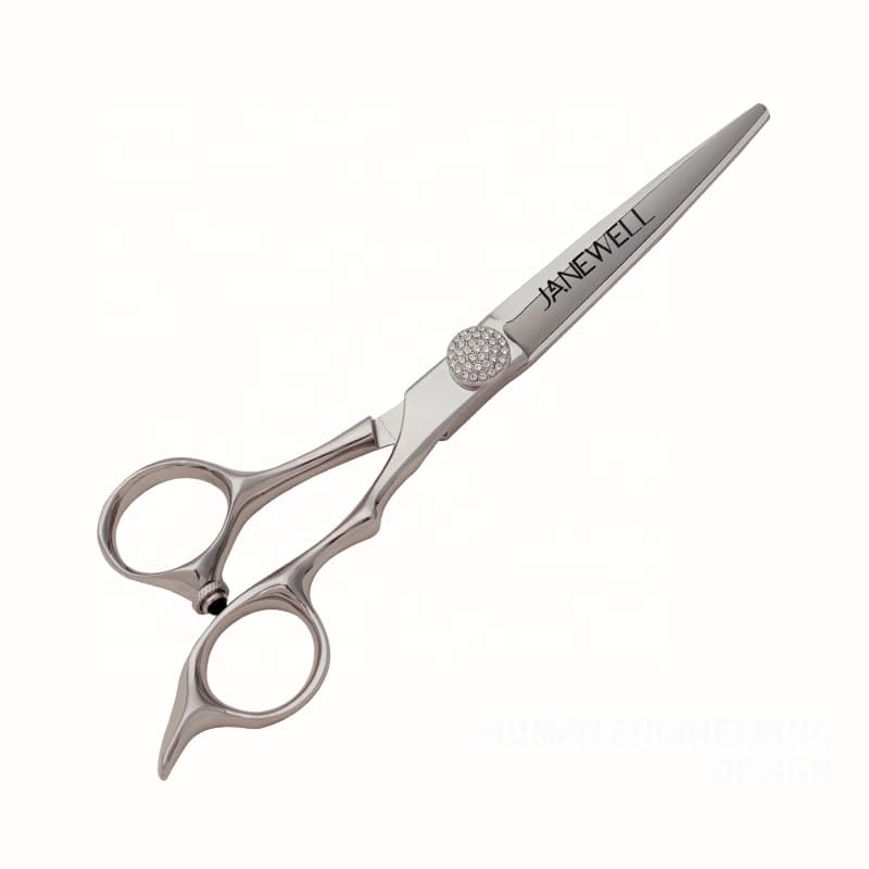 Professional Japanese 440C convex edge barber shears for 6 inch for barbers and salon hairdressing. - view 1
