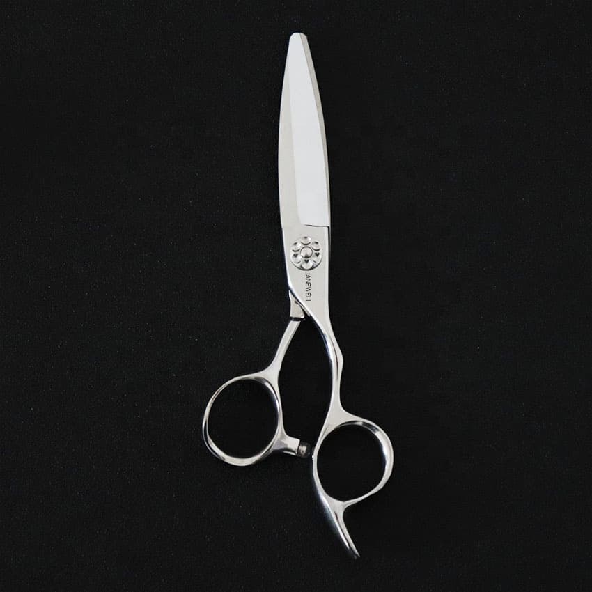 Professional 440 C Silver hair salon shears j36-575w with hair scissors, 6 inch for barbers and salon hairdressing. - view 1
