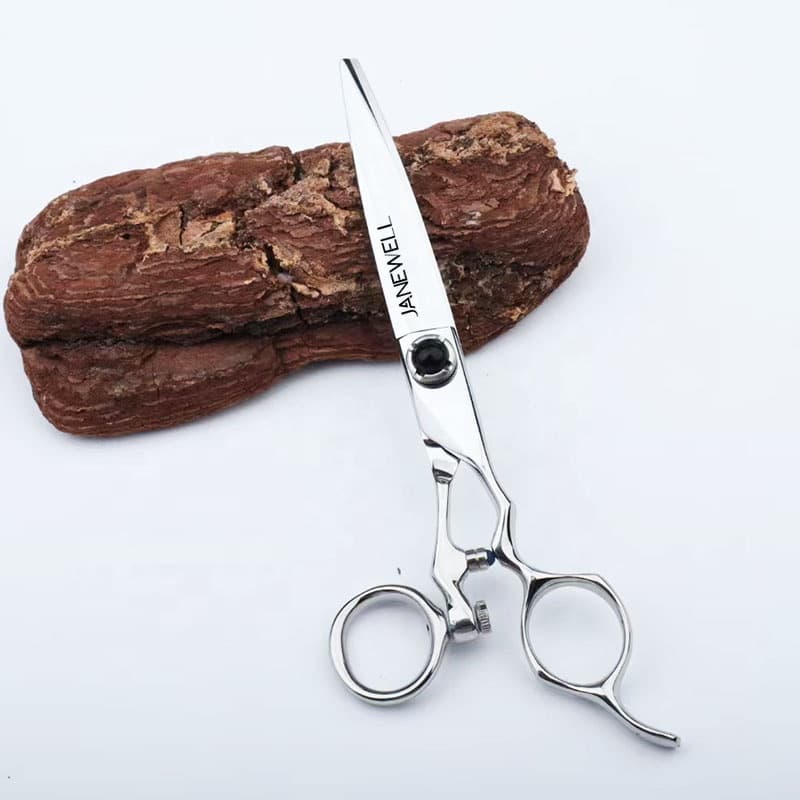 Professional Japanese 440C hair salon shears ws-60l for 6 inch for barbers and salon hairdressing. - view 1