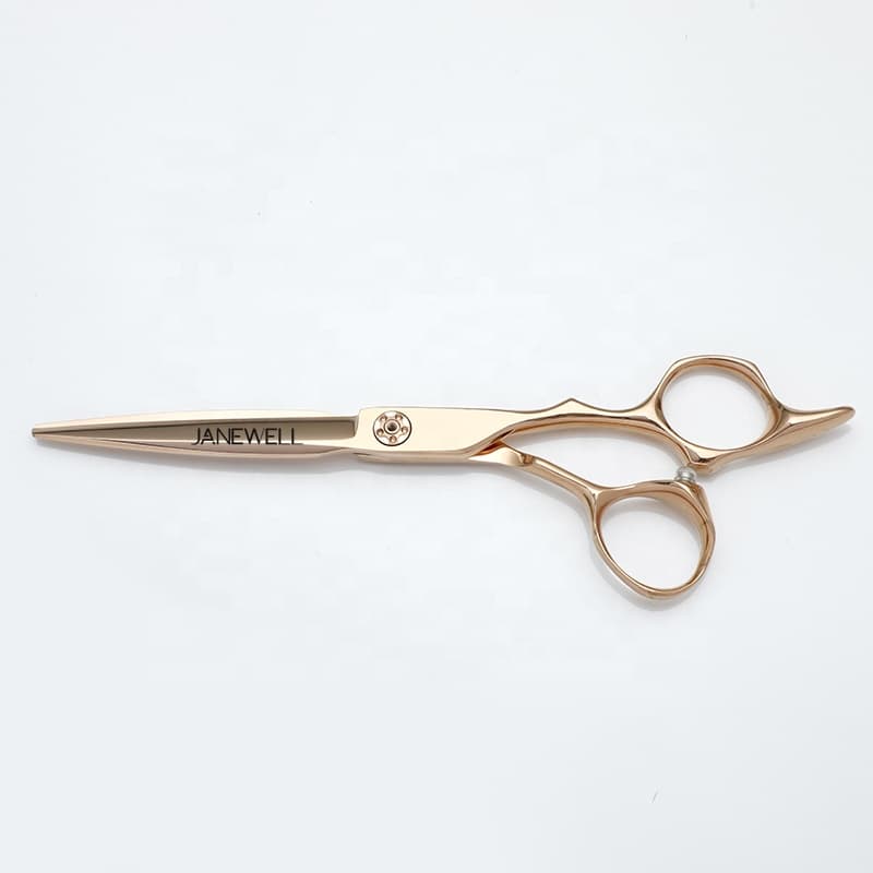 Professional Japanese 440C Rose gold rose gold hair salon shears for 6 inch for barbers and salon hairdressing. - view 1