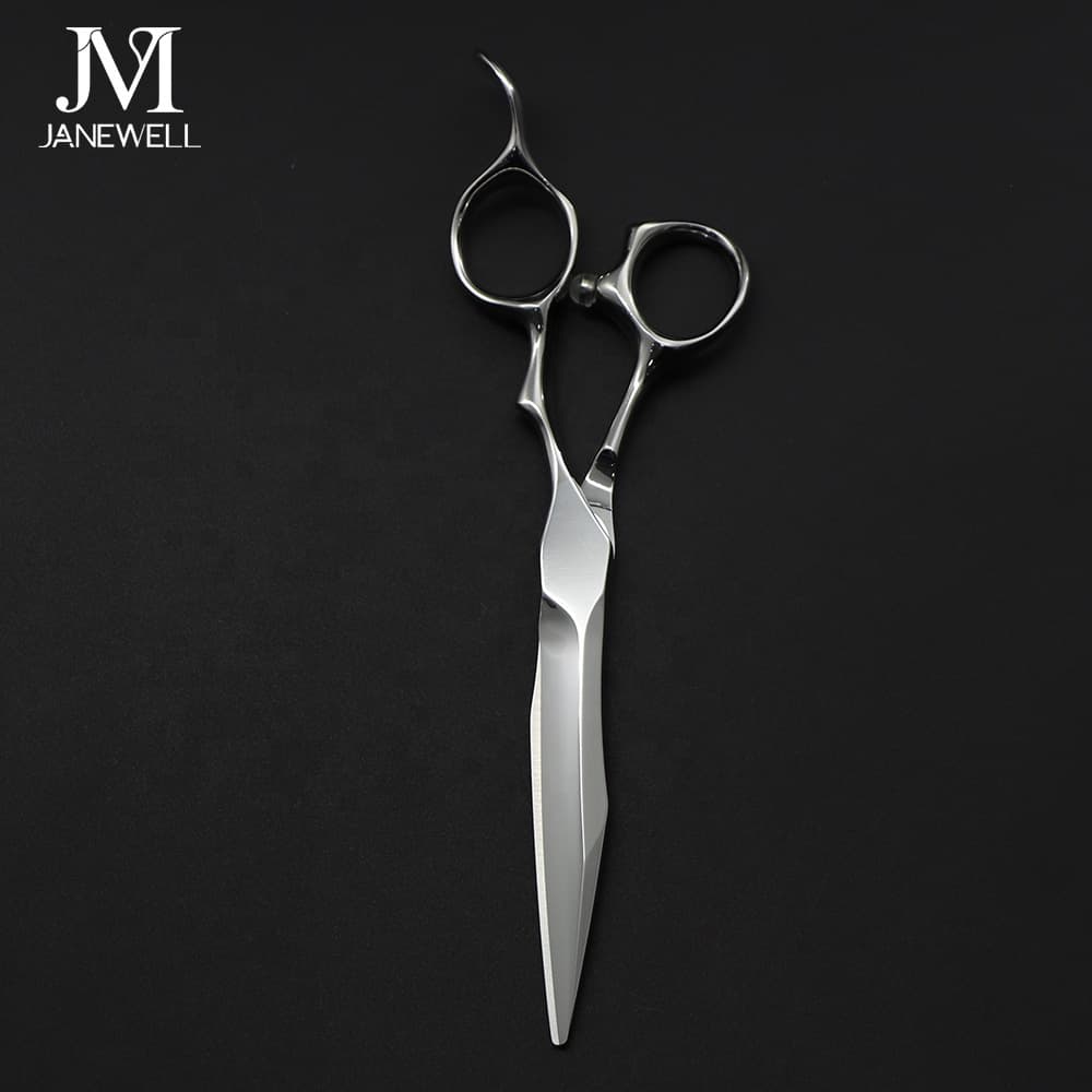 Professional VG10 Japanese steel sharp blade 6 inch professional shears for barbers and salon hairdressing, precision hair cutting scissors. - view 1