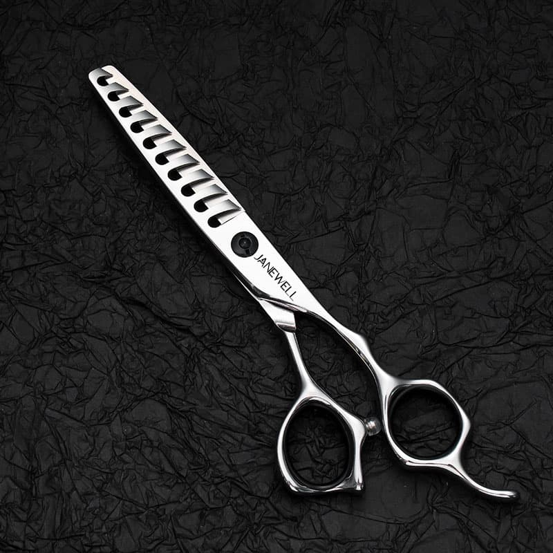 Professional Japanese 440C thinning shears dg-60 for 6 inch for barbers and salon hairdressing. - view 1