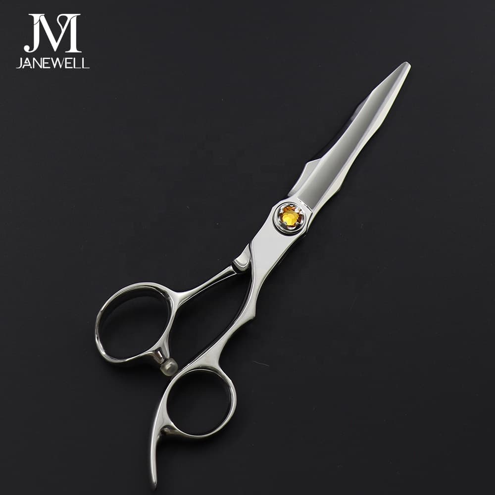 Professional VG10 Silver vg10 hair cutting shears with hair scissors, 6 inch for barbers and salon hairdressing. - view 1