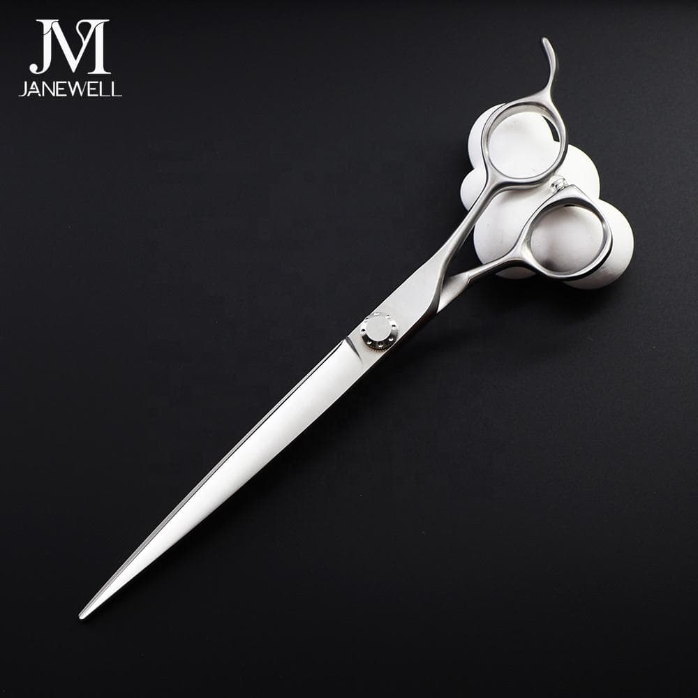 Professional 440C straight grooming scissors for dog pet grooming, 7.5 inch. pet grooming shears for professional groomers. - view 1