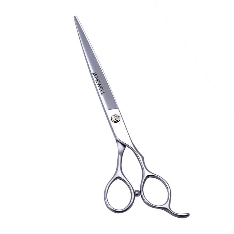 Professional lightweight 440C dog grooming shears with straight blade, 7.5 inch ergonomic grooming shars for pet groomers and salon use. - view 1