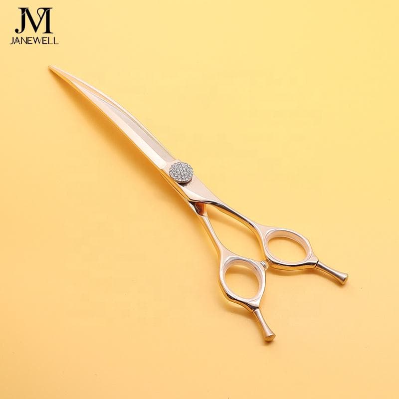 Professional VG10 curved grooming shars for dog pet grooming, 7.5 inch. pet grooming shears for professional groomers. - view 1