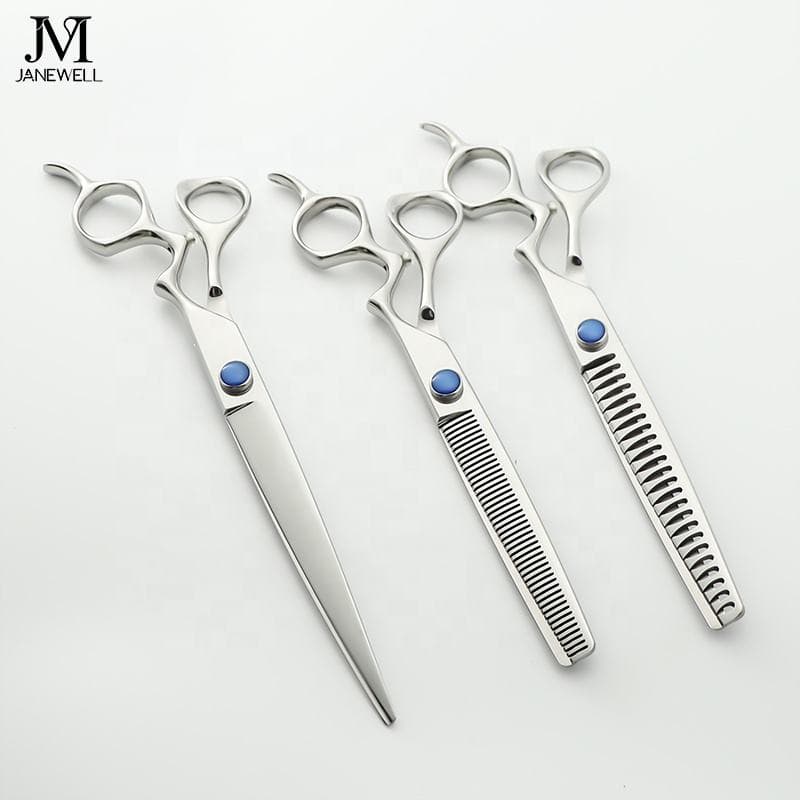 Professional VG10 straight grooming shars for dog pet grooming, 7.0 inch. pet grooming shears for professional groomers. - view 1